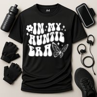 In My Auntie Era Fun Aunt Butterfly Cooling Performance Crew T-Shirt
