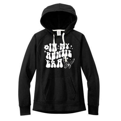 In My Auntie Era Fun Aunt Butterfly Women's Fleece Hoodie