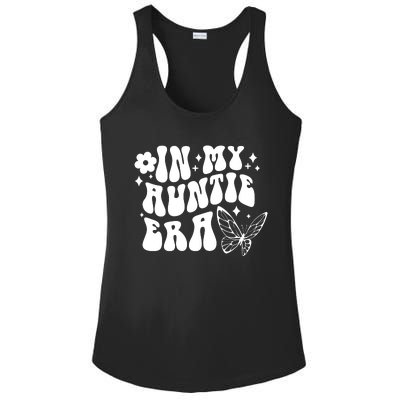 In My Auntie Era Fun Aunt Butterfly Ladies PosiCharge Competitor Racerback Tank