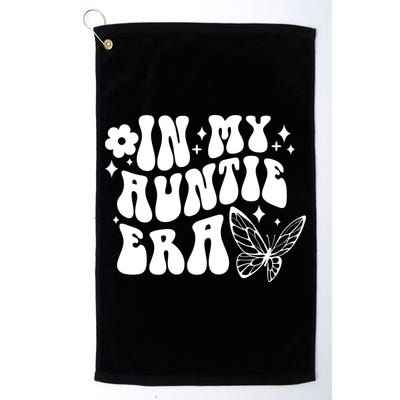 In My Auntie Era Fun Aunt Butterfly Golf Towel