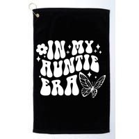 In My Auntie Era Fun Aunt Butterfly Golf Towel