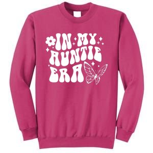 In My Auntie Era Fun Aunt Butterfly Sweatshirt