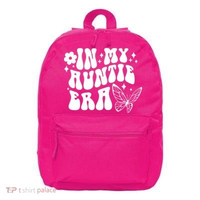 In My Auntie Era Fun Aunt Butterfly 16 in Basic Backpack