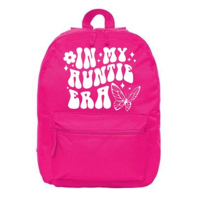 In My Auntie Era Fun Aunt Butterfly 16 in Basic Backpack