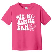 In My Auntie Era Fun Aunt Butterfly Toddler T-Shirt