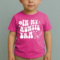 In My Auntie Era Fun Aunt Butterfly Toddler T-Shirt