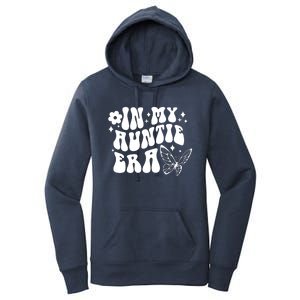 In My Auntie Era Fun Aunt Butterfly Women's Pullover Hoodie