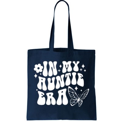 In My Auntie Era Fun Aunt Butterfly Tote Bag