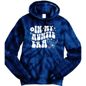 In My Auntie Era Fun Aunt Butterfly Tie Dye Hoodie