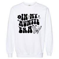 In My Auntie Era Fun Aunt Butterfly Garment-Dyed Sweatshirt