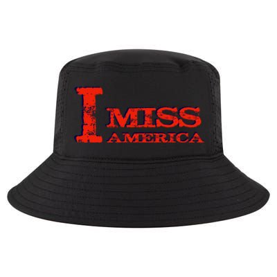 I Miss America Patriotic Gift Cool Comfort Performance Bucket Hat