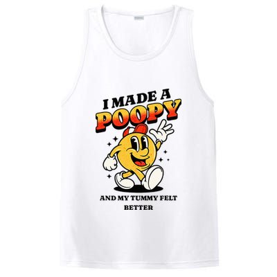 I Made A Poopy And My Tummy Felt Better Adult Humor Meme PosiCharge Competitor Tank