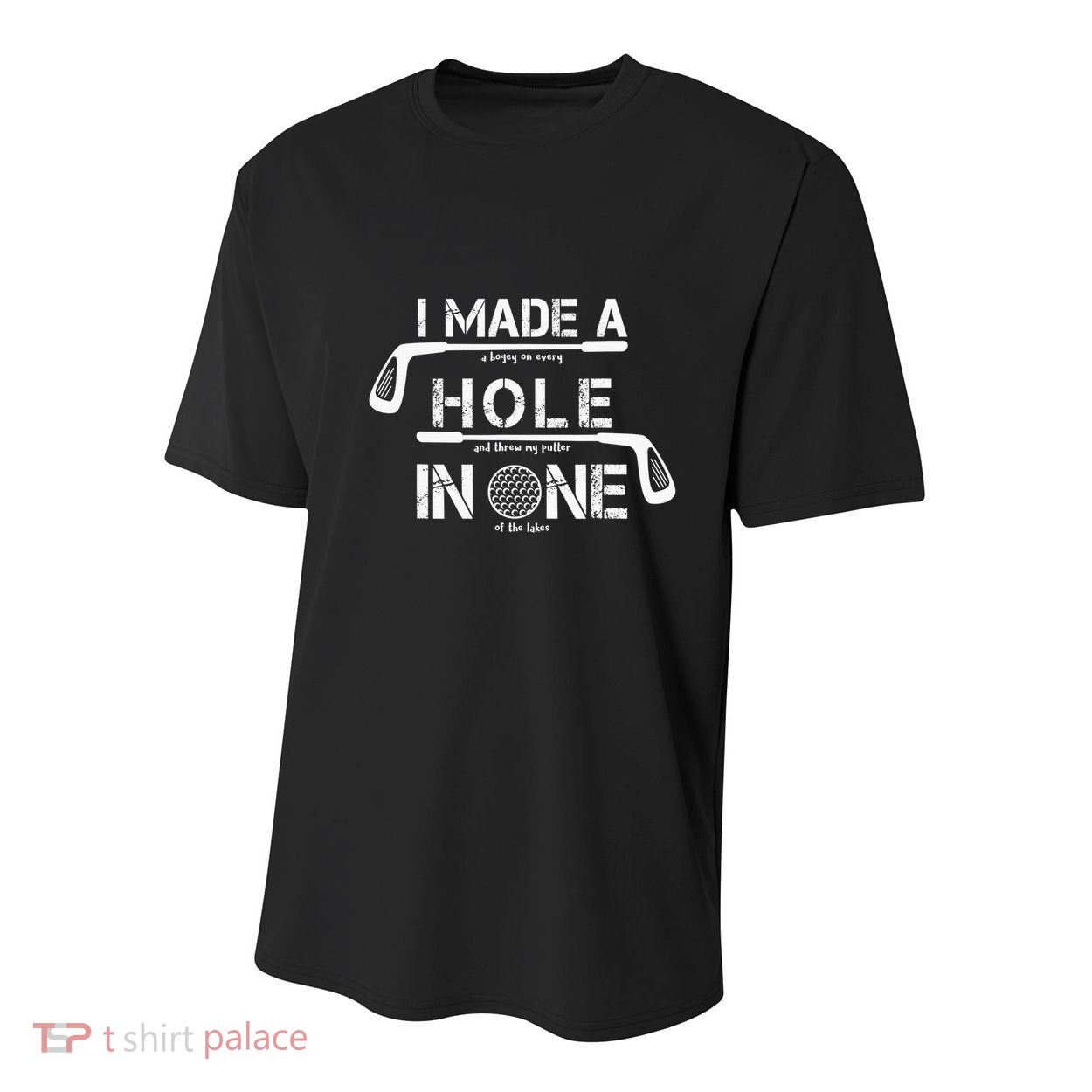 I Make A Hole In One Funny Golf Lover Golfer Golfing Life Youth Performance Sprint T-Shirt