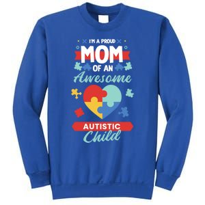 I M A Proud Mom Of An Awesome Autism Awareness Great Gift Sweatshirt