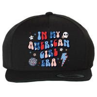 In My American Girl Era Retro 4th Of July Fourth Groovy Wool Snapback Cap