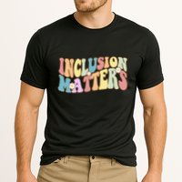 Inclusion Matters Autism Awareness Retro Floral Performance Shirt