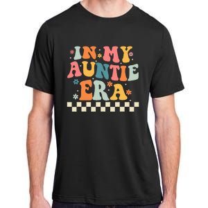 In My Auntie Era Announcement Favorite Aunt Mother  Adult ChromaSoft Performance T-Shirt