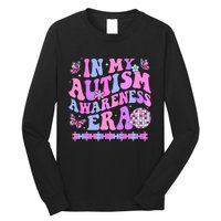 In My Autism Awareness Era Retro Disco In April We Wear Blue Long Sleeve Shirt