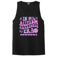 In My Autism Awareness Era Retro Disco In April We Wear Blue PosiCharge Competitor Tank