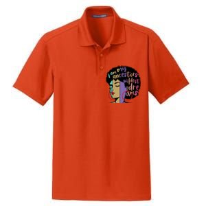 I'm My Ancestors' Wildest Dreams Black History Gift Dry Zone Grid Polo