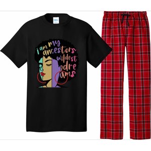 I'm My Ancestors' Wildest Dreams Black History Gift Pajama Set