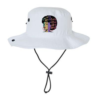 I'm My Ancestors' Wildest Dreams Black History Gift Legacy Cool Fit Booney Bucket Hat