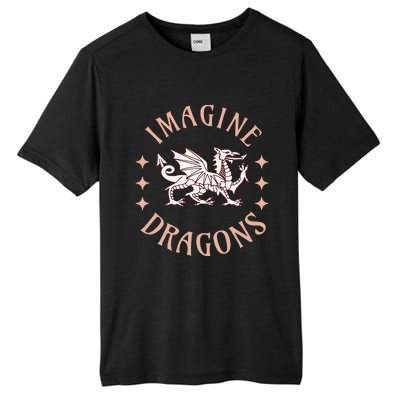 Imagine Magical And Mythical Fantasy Dragons For Tall Fusion ChromaSoft Performance T-Shirt