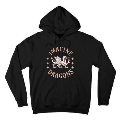 Imagine Magical And Mythical Fantasy Dragons For Tall Hoodie