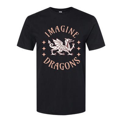 Imagine Magical And Mythical Fantasy Dragons For Softstyle CVC T-Shirt