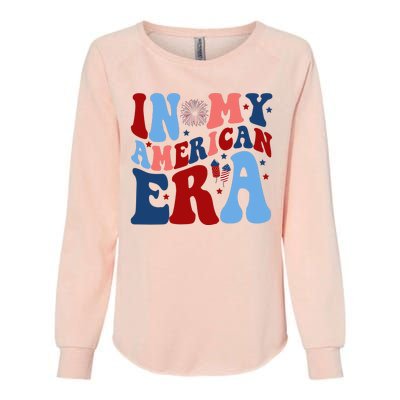 In My American Era Festive 4th Of July Summer Womens California Wash Sweatshirt