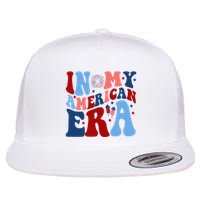 In My American Era Festive 4th Of July Summer Flat Bill Trucker Hat