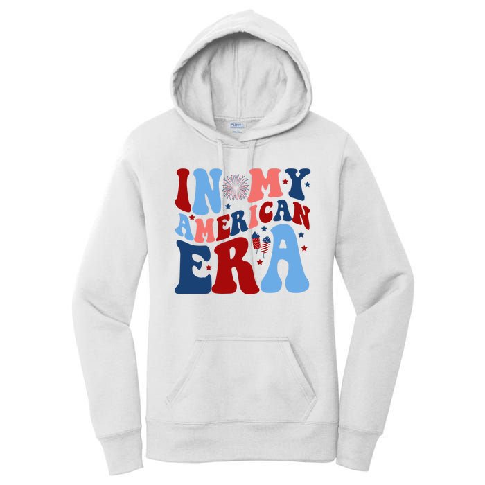 In My American Era Festive 4th Of July Summer Women's Pullover Hoodie