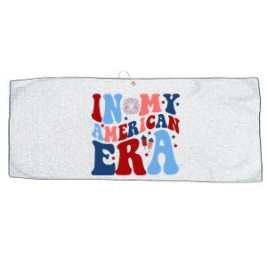 In My American Era Festive 4th Of July Summer Large Microfiber Waffle Golf Towel