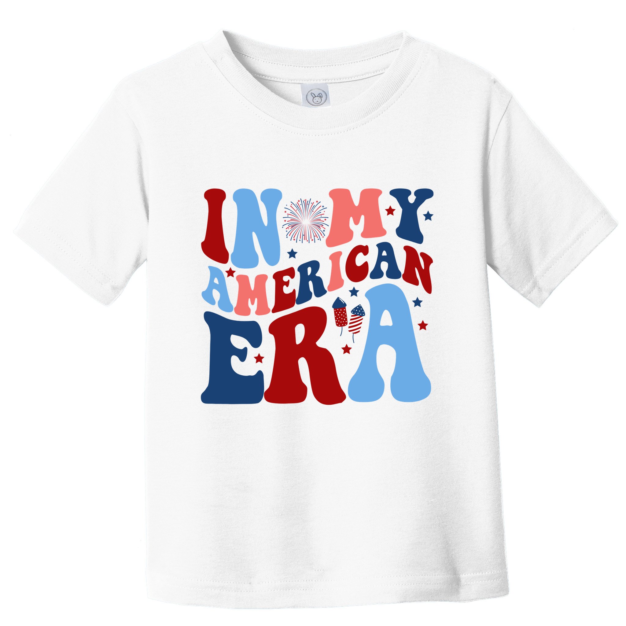 In My American Era Festive 4th Of July Summer Toddler T-Shirt