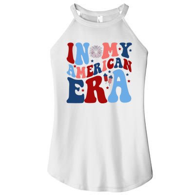 In My American Era Festive 4th Of July Summer Women’s Perfect Tri Rocker Tank