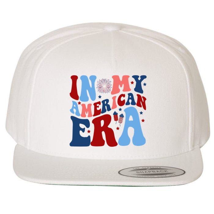 In My American Era Festive 4th Of July Summer Wool Snapback Cap