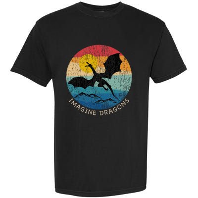 Imagine Magical And Mythical Fantasy Dragons Garment-Dyed Heavyweight T-Shirt