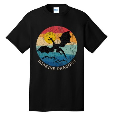 Imagine Magical And Mythical Fantasy Dragons Tall T-Shirt