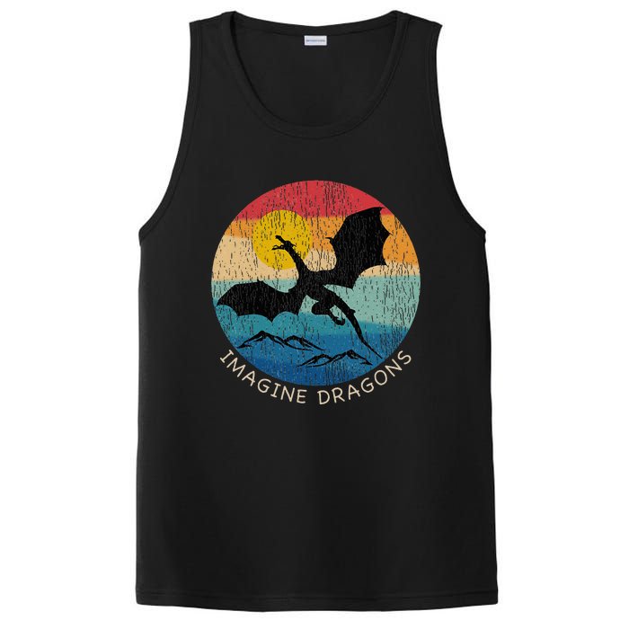 Imagine Magical And Mythical Fantasy Dragons PosiCharge Competitor Tank