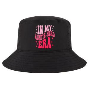 In My Auntie Hero Era Groovy Aunt Mothers Day Cool Comfort Performance Bucket Hat