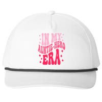 In My Auntie Hero Era Groovy Aunt Mothers Day Snapback Five-Panel Rope Hat