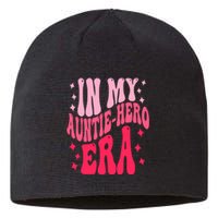 In My Auntie Hero Era Groovy Aunt Mothers Day Sustainable Beanie