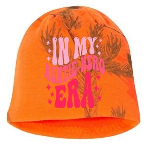 In My Auntie Hero Era Groovy Aunt Mothers Day Kati - Camo Knit Beanie