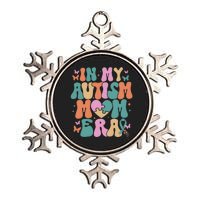 In My Autism Mom Era Neurodiversity Mom Metallic Star Ornament