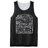 I Myself Am Strange And Unusual Mesh Reversible Basketball Jersey Tank