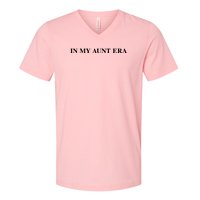 In My Aunt Era Eras Funny Auntie V-Neck T-Shirt