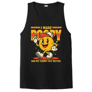 I Made A Poopy And My Tummy Felt Better Adult Humor Meme PosiCharge Competitor Tank