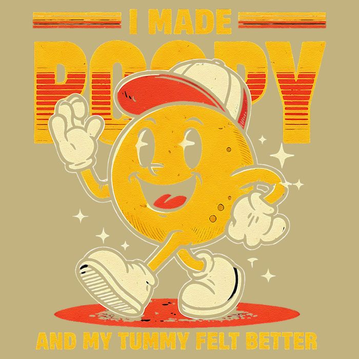 I Made A Poopy And My Tummy Felt Better Adult Humor Meme Long Sleeve Shirt