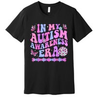 In My Autism Awareness Era Retro Disco In April We Wear Blue Premium T-Shirt