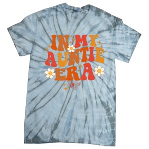 In My Auntie Era Baby Announcement Cute For Cool Auntie Club Tie-Dye T-Shirt